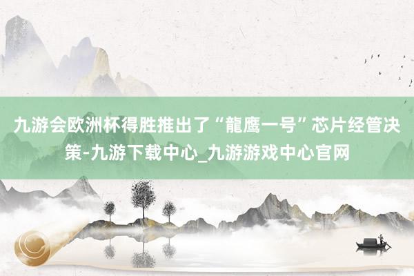 九游会欧洲杯得胜推出了“龍鹰一号”芯片经管决策-九游下载中心_九游游戏中心官网